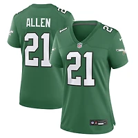 Women's Nike Eric Allen Kelly Green Philadelphia Eagles Alternate Game Jersey