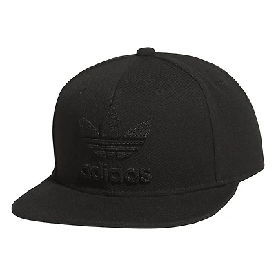 Men's adidas Originals Black Trefoil Chain Snapback Hat