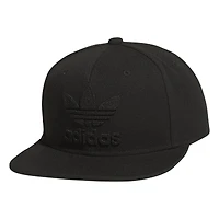 Men's adidas Originals Black Trefoil Chain Snapback Hat