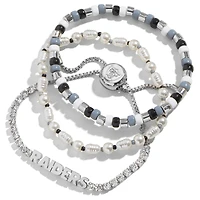 WEAR by Erin Andrews x Baublebar Las Vegas Raiders Stack Bracelet