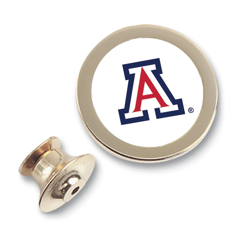Gold Arizona Wildcats Lapel Pin