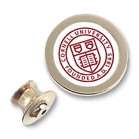 Gold Cornell Big Red Lapel Pin