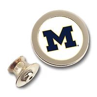 Gold Michigan Wolverines Lapel Pin