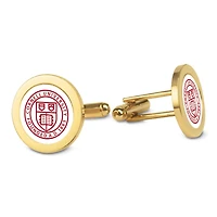 Gold Cornell Big Red Cufflinks