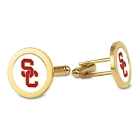 Gold USC Trojans Cufflinks