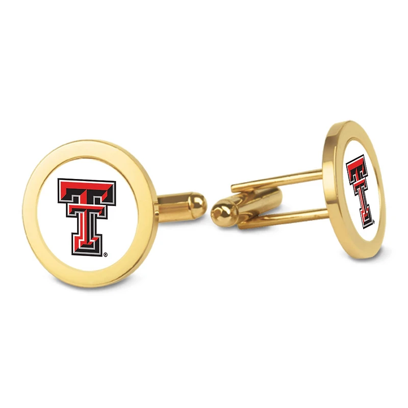 Gold Texas Tech Red Raiders Cufflinks