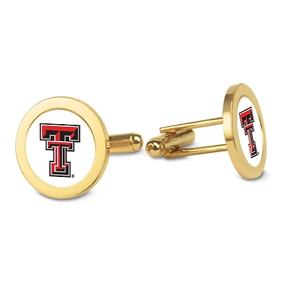 Gold Texas Tech Red Raiders Cufflinks