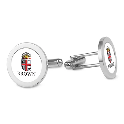 Silver Brown Bears Cufflinks