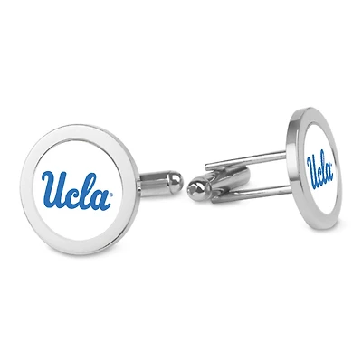 Silver UCLA Bruins Cufflinks