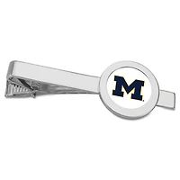 Silver Michigan Wolverines Tie Bar