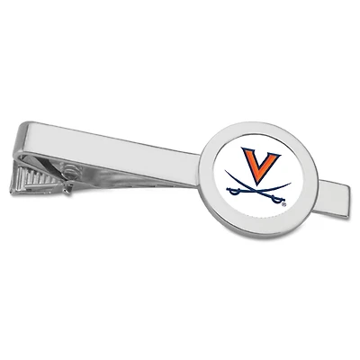 Silver Virginia Cavaliers Tie Bar