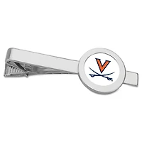 Silver Virginia Cavaliers Tie Bar