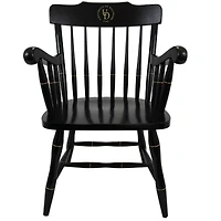 Black Delaware Fightin' Blue Hens Captain's Chair