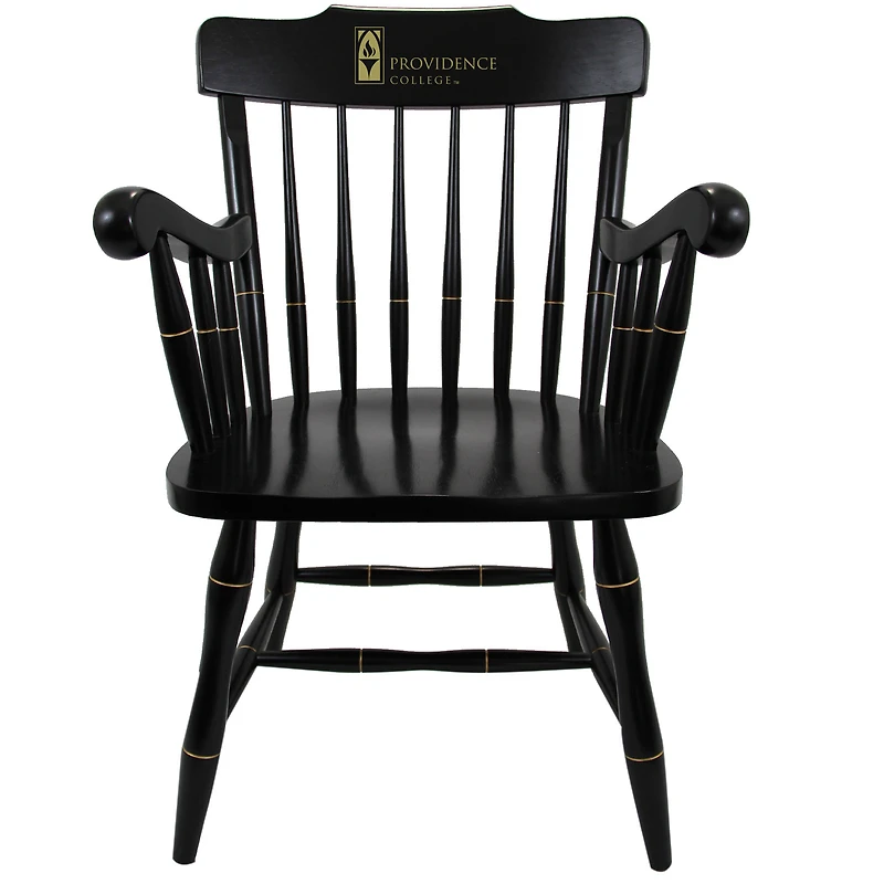 Black Providence Friars Captain's Chair
