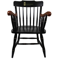 Black Providence Friars Captain's Chair with Cherry Arms