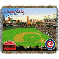 The Northwest Group  Chicago Cubs 48" x 60" Stadium Tapestry Throw Blanket