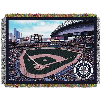 The Northwest Group  Seattle Mariners 48" x 60" Stadium Tapestry Throw Blanket