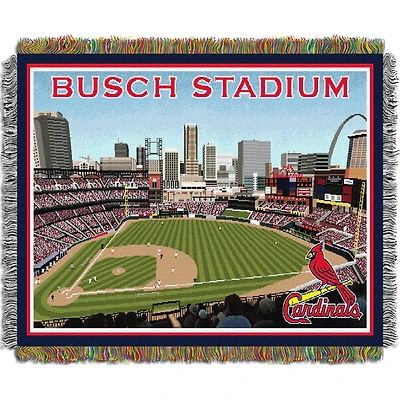 The Northwest Group  St. Louis Cardinals 48" x 60" Stadium Tapestry Throw Blanket