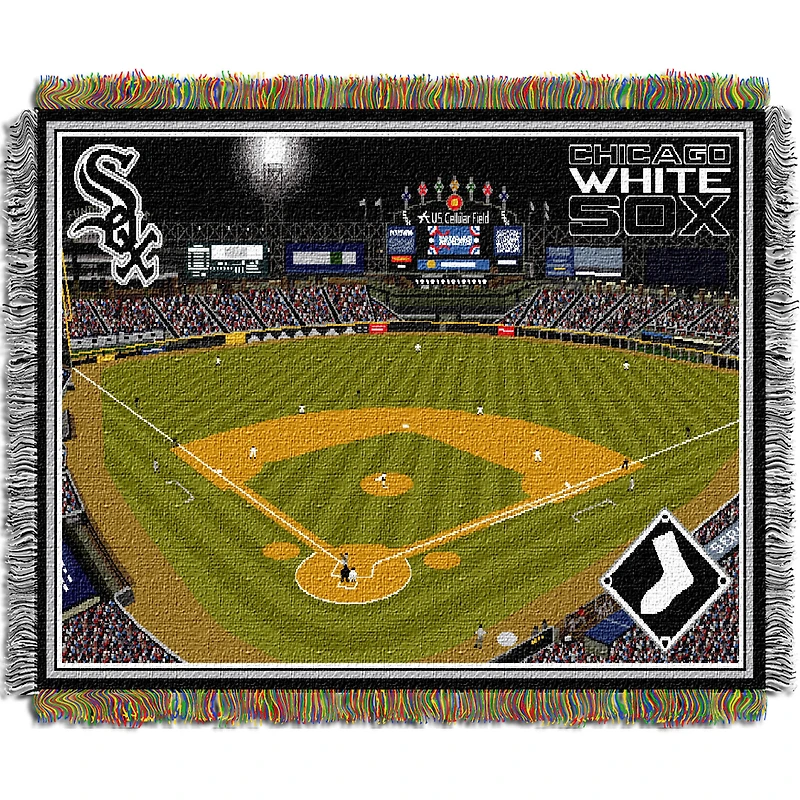 The Northwest Group  Chicago White Sox 48" x 60" Stadium Tapestry Throw Blanket