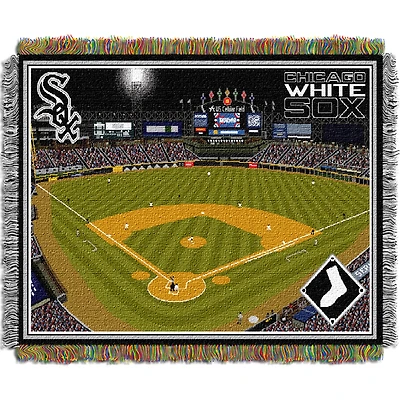 The Northwest Group  Chicago White Sox 48" x 60" Stadium Tapestry Throw Blanket