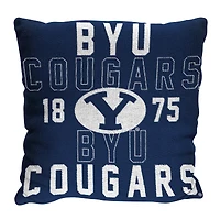 The Northwest Group  BYU Cougars 20" x 20" Stacked Pillow