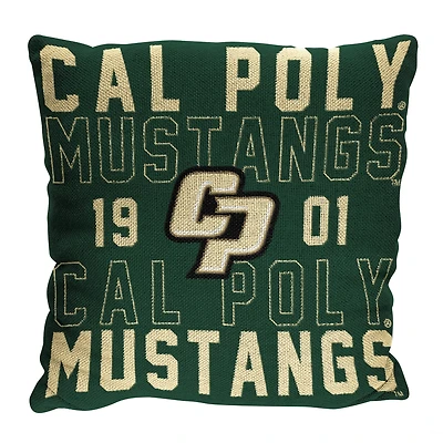 The Northwest Group  Cal Poly Mustangs 20" x 20" Stacked Pillow