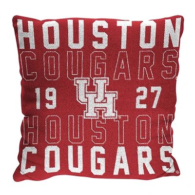 The Northwest Group  Houston Cougars 20" x 20" Stacked Pillow