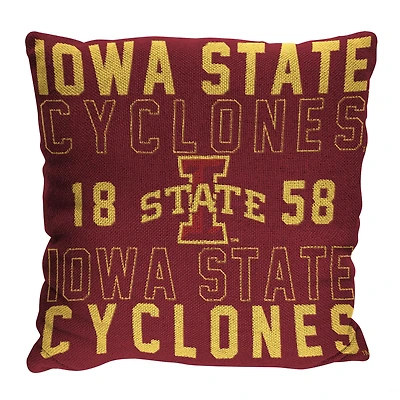 The Northwest Group  Iowa State Cyclones 20" x 20" Stacked Pillow