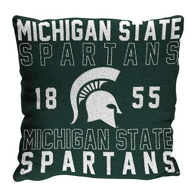 The Northwest Group  Michigan State Spartans 20" x 20" Stacked Pillow