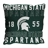 The Northwest Group  Michigan State Spartans 20" x 20" Stacked Pillow