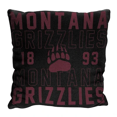 The Northwest Group  Montana Grizzlies 20" x 20" Stacked Pillow