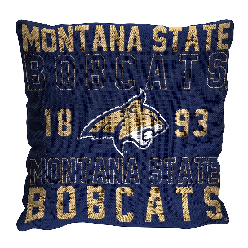 The Northwest Group  Montana State Bobcats 20" x 20" Stacked Pillow