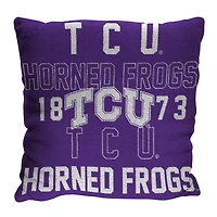 The Northwest Group  TCU Horned Frogs 20" x 20" Stacked Pillow