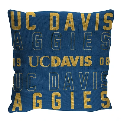 The Northwest Group  UC Davis Aggies 20" x 20" Stacked Pillow