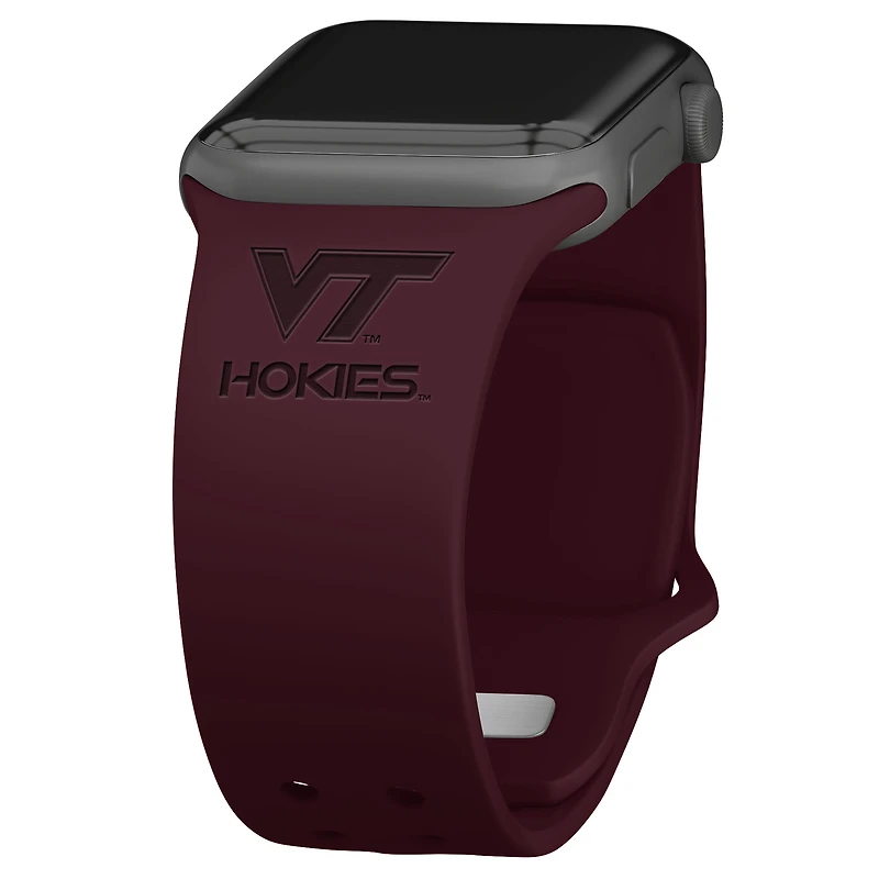 Virginia Tech Hokies Debossed Silicone Apple Watch Band