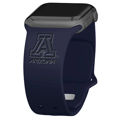 Arizona Wildcats Debossed Silicone Apple Watch Band
