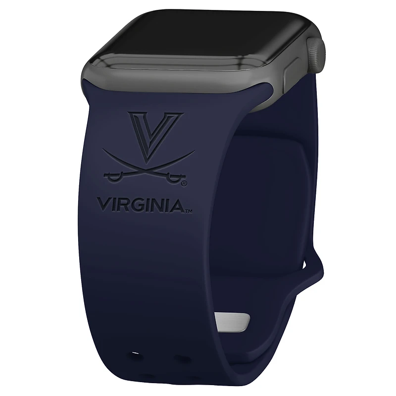 Virginia Cavaliers Debossed Silicone Apple Watch Band