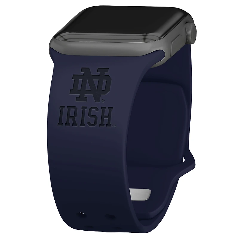 Notre Dame Fighting Irish Debossed Silicone Apple Watch Band