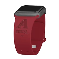 Arizona Diamondbacks Debossed Silicone Apple Watch Band