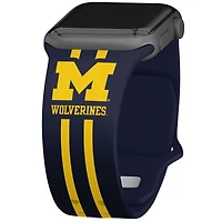 Michigan Wolverines Silicone Apple Watch Band