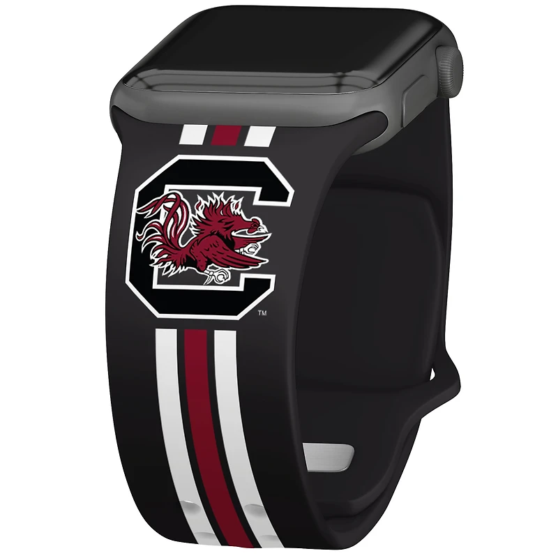 South Carolina Gamecocks Silicone Apple Watch Band