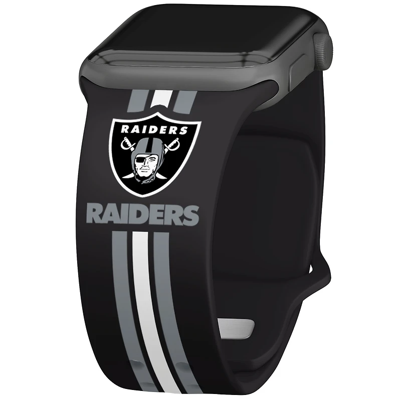 Las Vegas Raiders Silicone Apple Watch Band