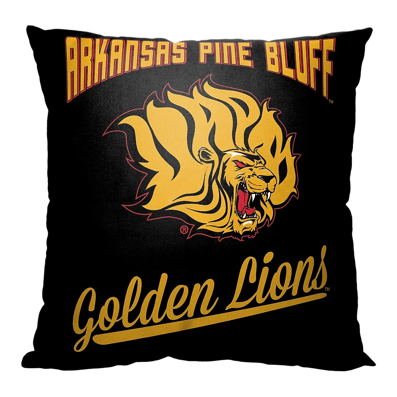The Northwest Group  Arkansas Pine Bluff Golden Lions 18" x 18" Alumni Pillow