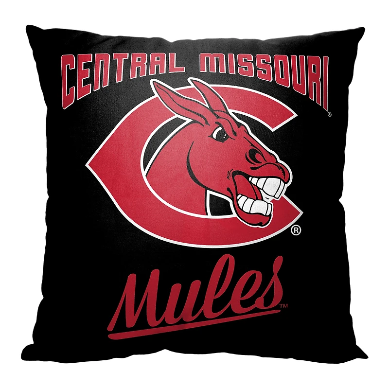 The Northwest Group Central Missouri Mules 18" x 18" Alumni Pillow