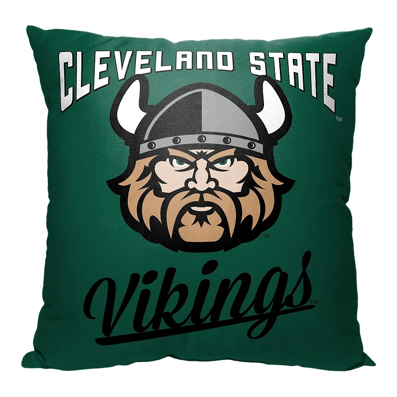 The Northwest Group  Cleveland State Vikings 18" x 18" Alumni Pillow