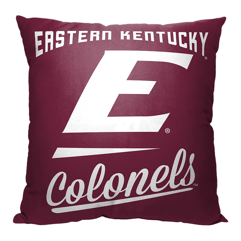 The Northwest Group  Eastern Kentucky Colonels 18" x 18" Alumni Pillow