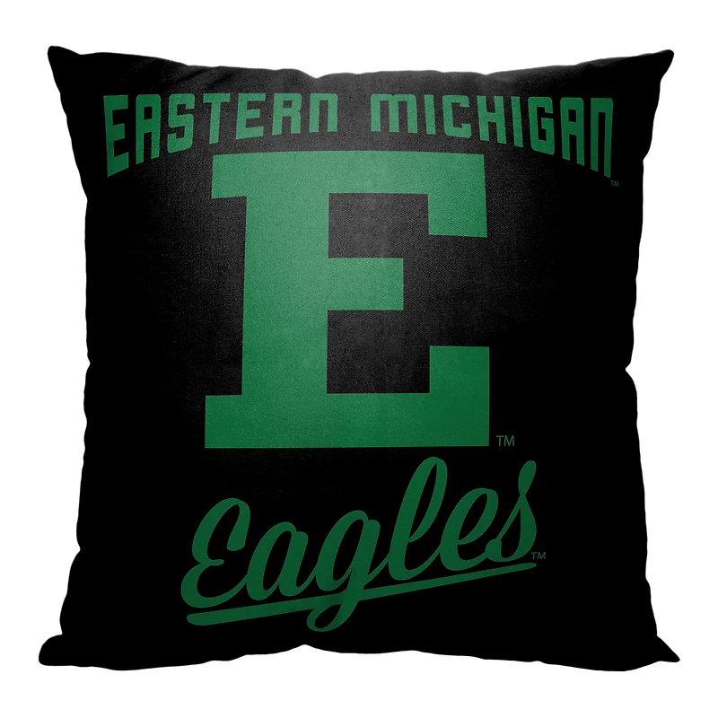 The Northwest Group  Eastern Michigan Eagles 18" x 18" Alumni Pillow