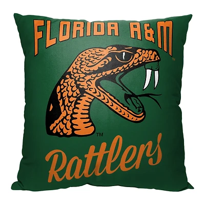 The Northwest Group  Florida A&M Rattlers 18" x 18" Alumni Pillow