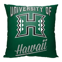 The Northwest Group  Hawaii Rainbow Warriors 18" x 18" Alumni Pillow