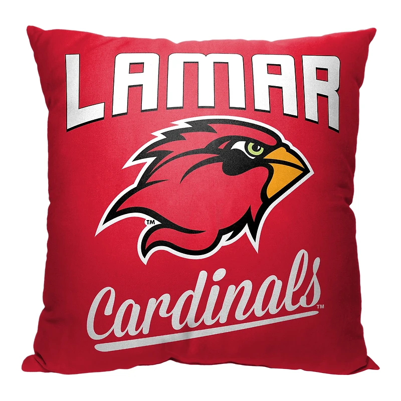 The Northwest Group  Lamar Cardinals 18" x 18" Alumni Pillow